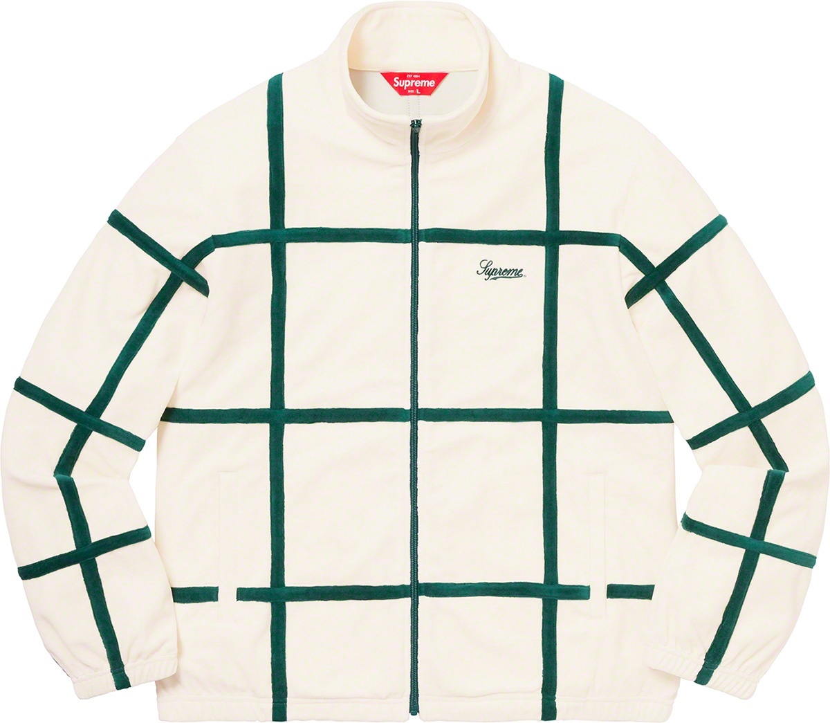 Grid Taping Velour Jacket view 9